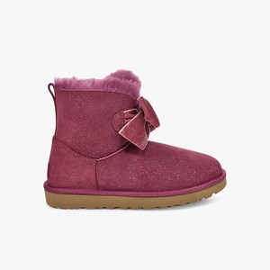 Ugg Gita Twinkle Bow Mini Klassiska Stövlar Dam Rosa (724061ZXP)